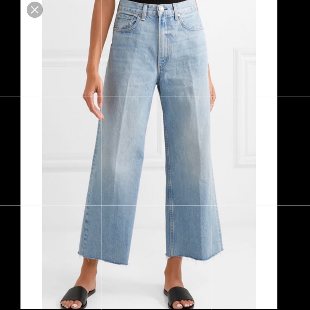 Rag & Bone Ultra High Waist Wide Haru Jean 26 NWT